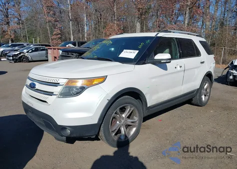 2013 Ford Explorer Limited z USA, uszkodzony, nr VIN 1FM5K8F8XDGC46221